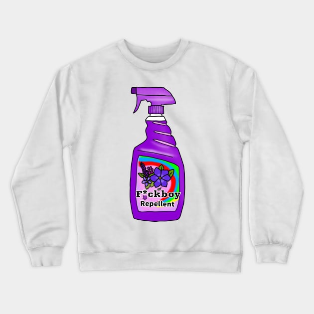 F*ck boy repellent Crewneck Sweatshirt by Ofthemoral